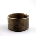 CLASSIC EBONY WOOD SHAVING BOWL