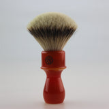 Silvertip badger hair, FAN shape, knot size 26mm
