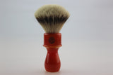 Silvertip badger hair, FAN shape, knot size 26mm