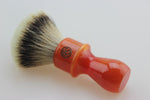 Silvertip badger hair, FAN shape, knot size 26mm