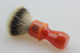 Silvertip badger hair, FAN shape, knot size 26mm