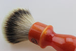 Silvertip badger hair, FAN shape, knot size 26mm