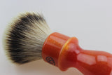 Silvertip badger hair, FAN shape, knot size 26mm