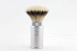 Travel brush Silvertip badger FAN shape knot size 28mm