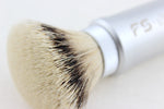 Travel brush Silvertip badger FAN shape knot size 28mm