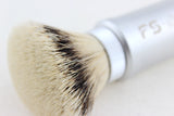 Travel brush Silvertip badger FAN shape knot size 28mm