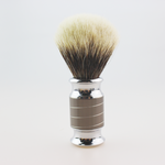 3-Piece Pure Badger Shaving Set(Gun Metal)