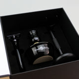 ELEGANT BLACK STARTER PURE BADGER SHAVING GIFT SET