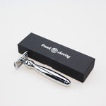 CHROME HANDLE SAFETY RAZOR