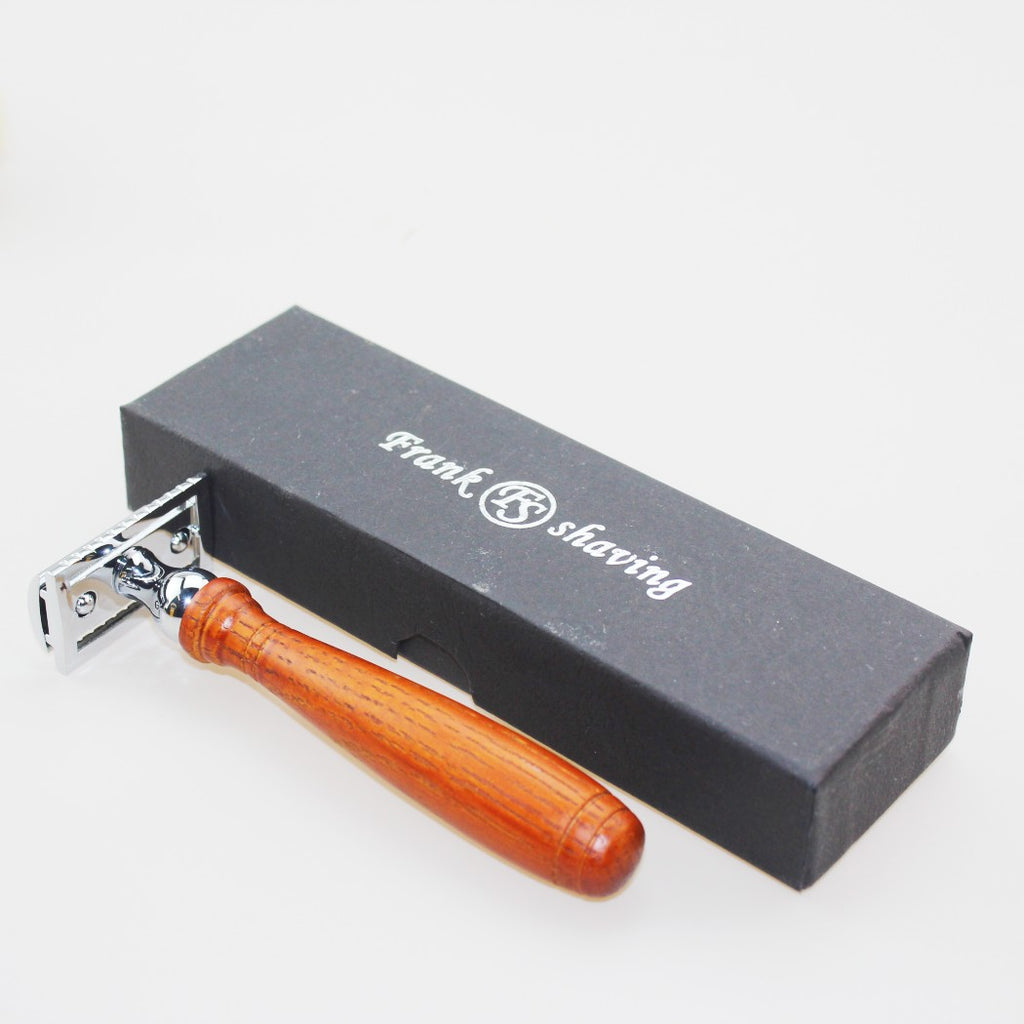ROSEWOOD HANDLE SAFETY RAZOR – Frank Shaving