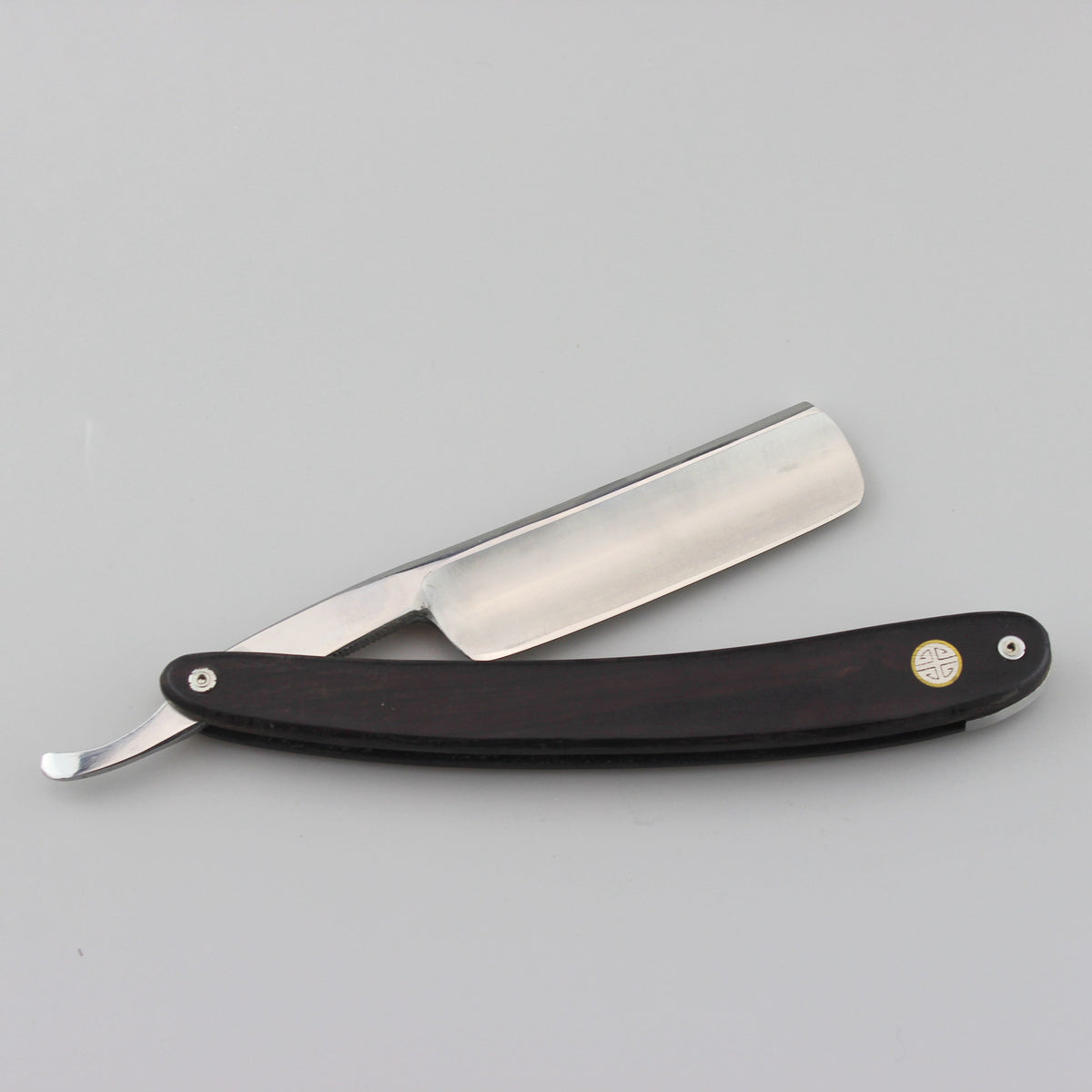 Gold Dollar P80 Round Point Straight Razor 6/8
